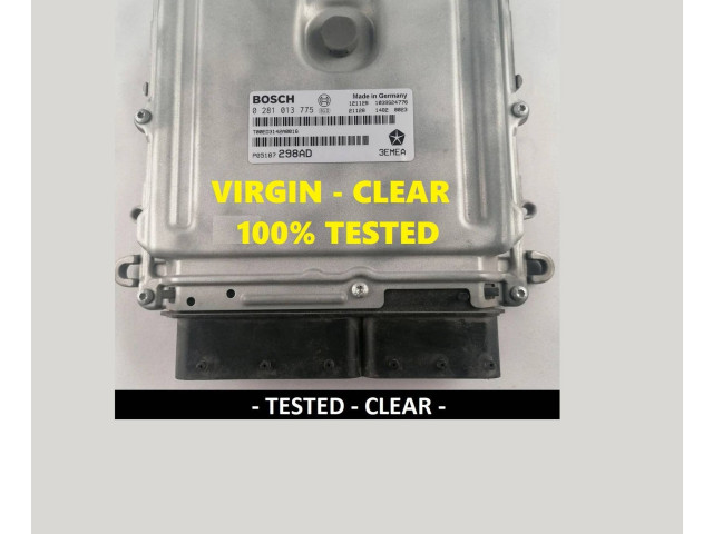 Блок управления двигателем Блок управления P05187298AD, 0281013775   Jeep Commander