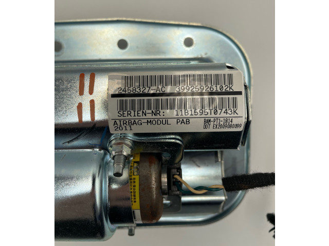 Подушка безопасности пассажира 39925926102K, 2458327AC   BMW X3 F25