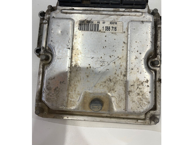 Блок управления двигателя 9642014880, 0281010592   Peugeot 306