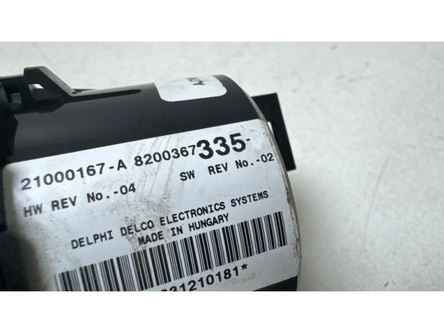 Блок управления климат-контролем 8200367335, 21000167A   Renault Espace   Grand espace IV