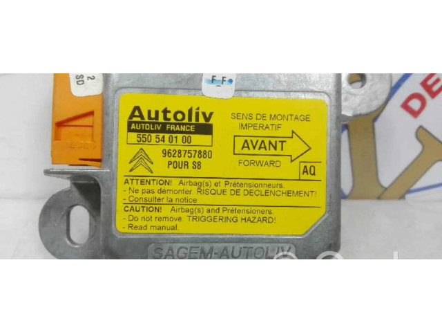 Блок подушек безопасности 9628757880, 55854   Citroen Saxo