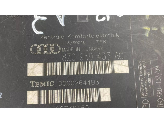 Блок комфорта 8Z0959433AC Audi A2