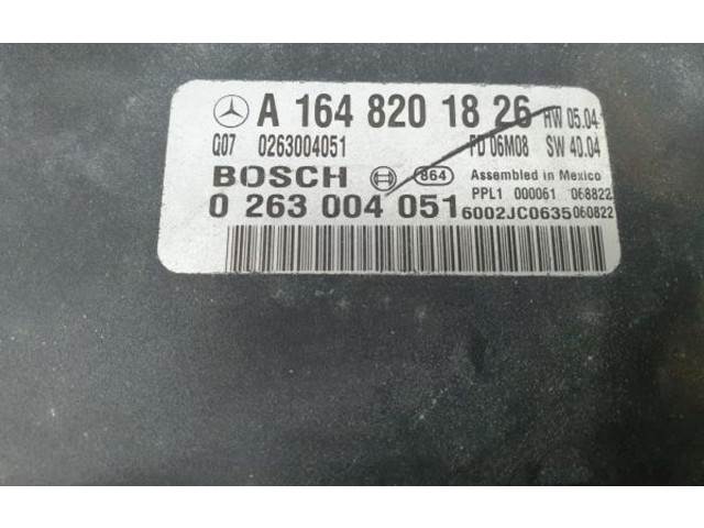 Блок комфорта A1648201826, 0263004051 Mercedes-Benz R W251