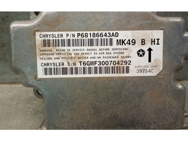 Блок подушек безопасности P68186643AD, P68186643AD   Jeep Compass