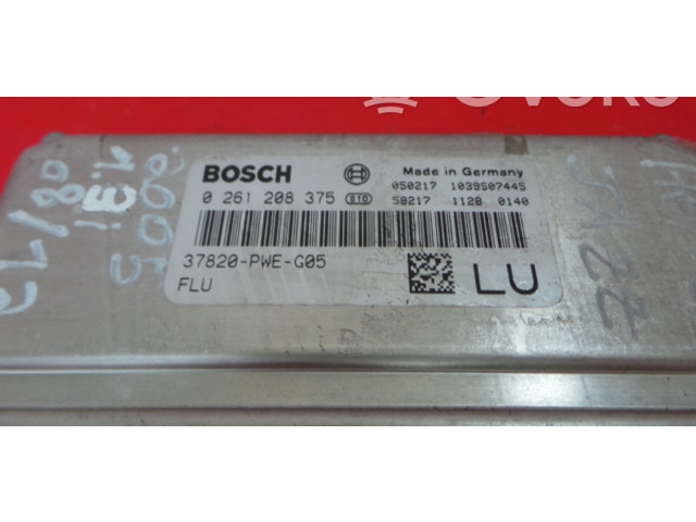 Блок управления 261, 375   Honda Jazz