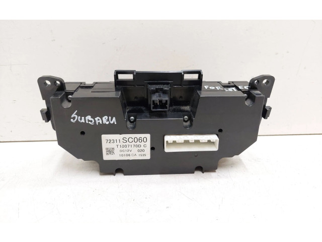 Блок управления климат-контролем 72311SC060, 10106CA Subaru Forester SH