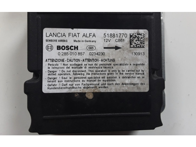 Блок подушек безопасности 51881770   Opel Combo D