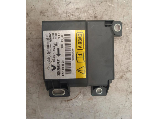 Блок подушек безопасности 8201002828, CENTRALITAAIRBAG   Renault Sandero I
