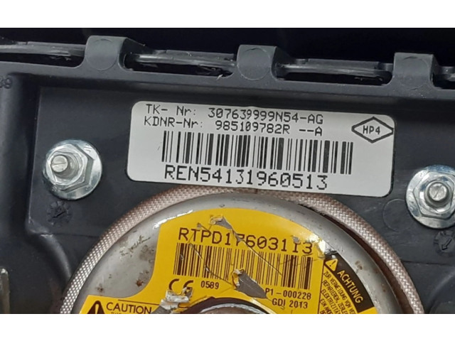 Подушка безопасности водителя 985109782R, 985109782R   Dacia Sandero