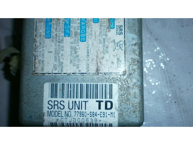 Блок подушек безопасности 77960S84E91M1 Honda Accord