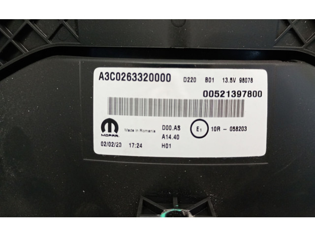 Панель приборов 52139780, 52139780 Fiat 500L