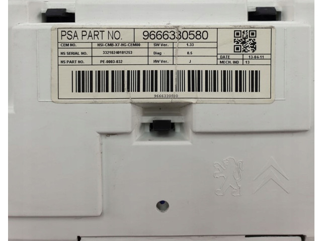 Панель приборов 9666330580 Citroen C5