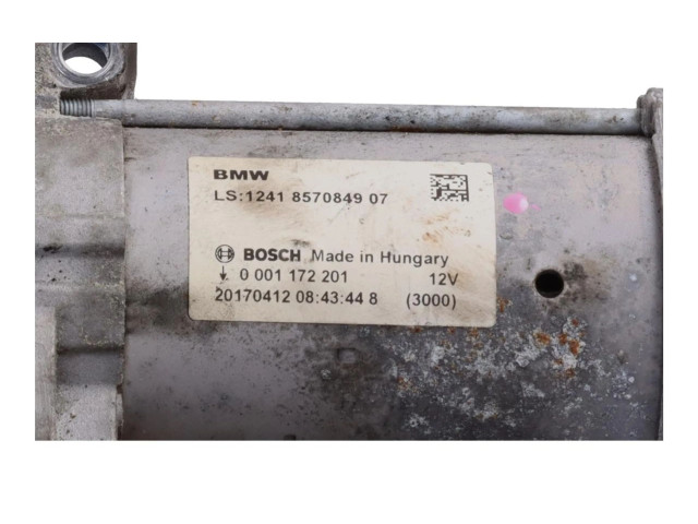 Zámek zadních dveří 8570849   BMW 1 F20 F21 2017