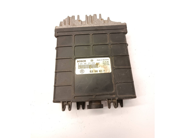 Блок управления двигателя 028906021P, 0281001252 Ford Galaxy