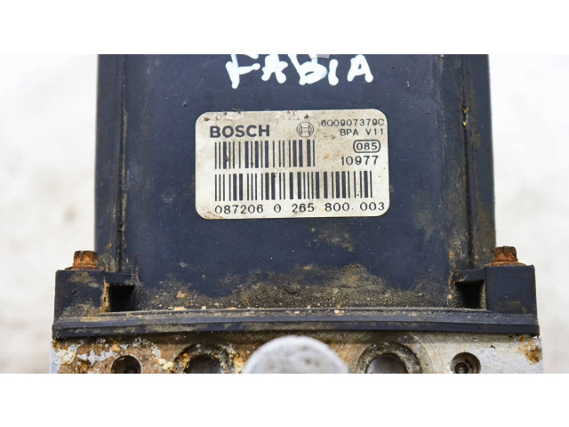 Блок АБС 6q0907379c, 0265800003 Skoda Fabia Mk1 (6Y) 1999 - 2007 года