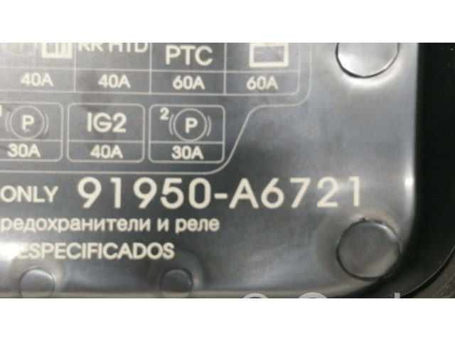 Pojistková skříňka Řídící jednotka BSM 919513X140 Hyundai i30 2014