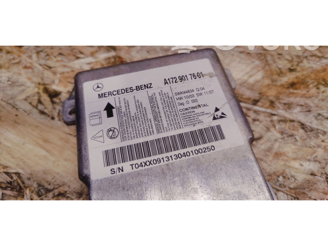 Блок подушек безопасности A1729017601   Mercedes-Benz SLK R172