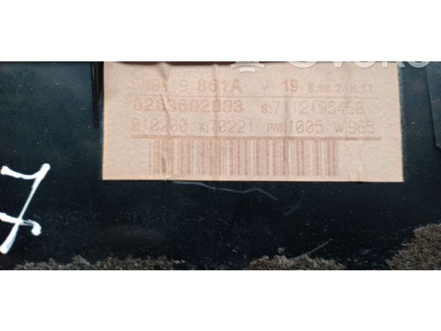 Přístrojová deska Volkswagen Polo III 6N 6N2 6NF 1999