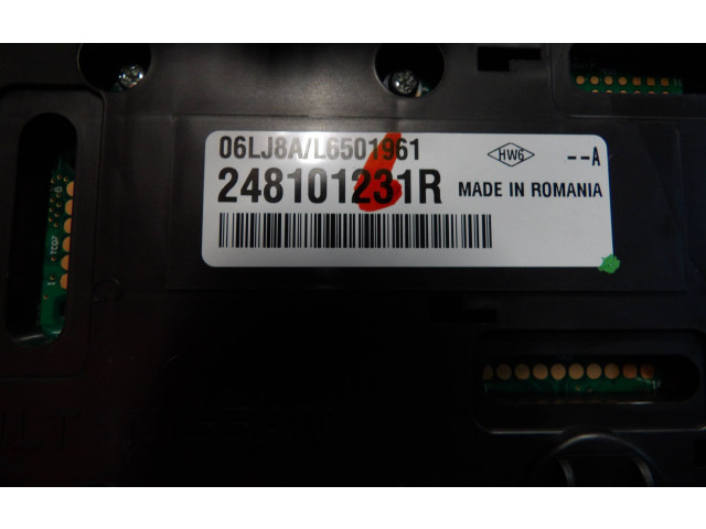 Панель приборов 248101231R, 000000000 Renault Clio V