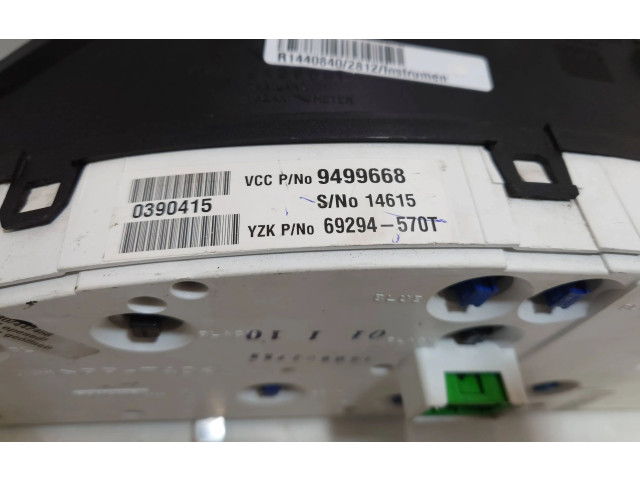 Панель приборов 9499668, 69294570T Volvo V70