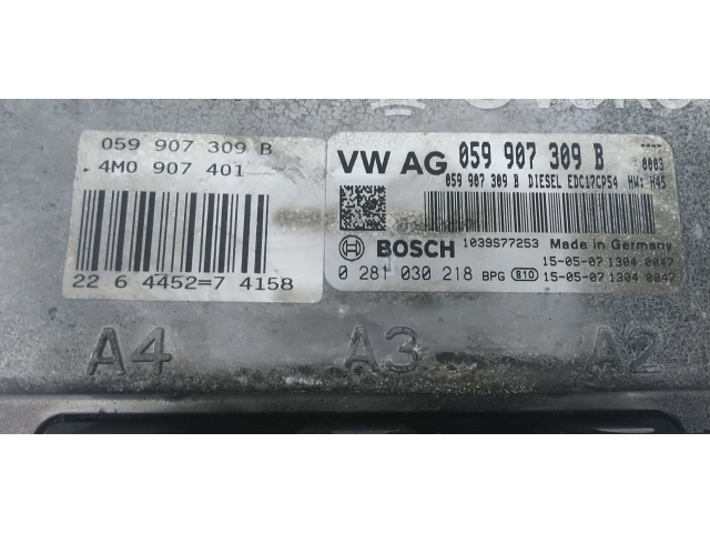 Zpětné zrcátko Audi Q7 4M 2015 059907309B, 0281030218