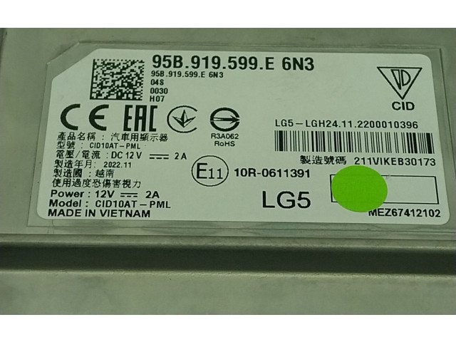 Дисплей    95B919599E6N3, 95B919599   Porsche Macan