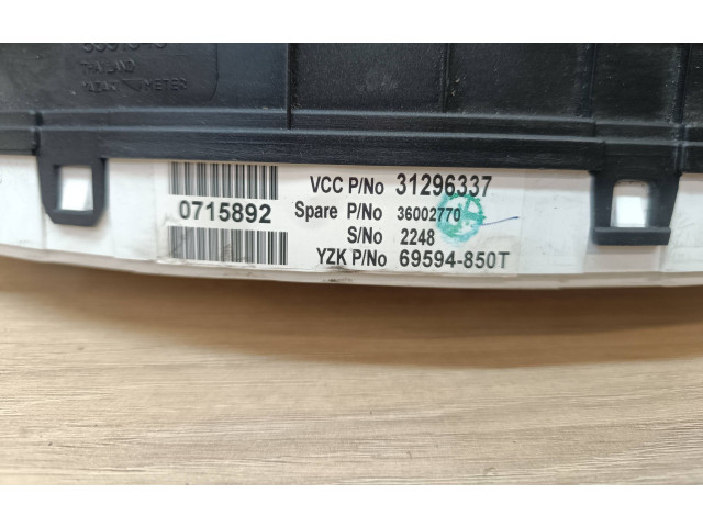 Панель приборов 31296337, 36002770 Volvo XC90