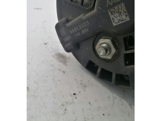 Генератор 1541243522, 96843503 80A 10G22   Chevrolet Spark      