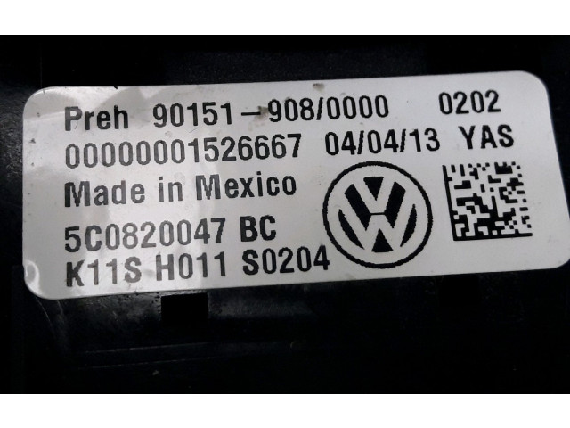 Блок управления климат-контролем 5C0820047BC, B0-4818J Volkswagen Beetle A5