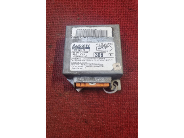 Блок подушек безопасности 550539200   Peugeot 306