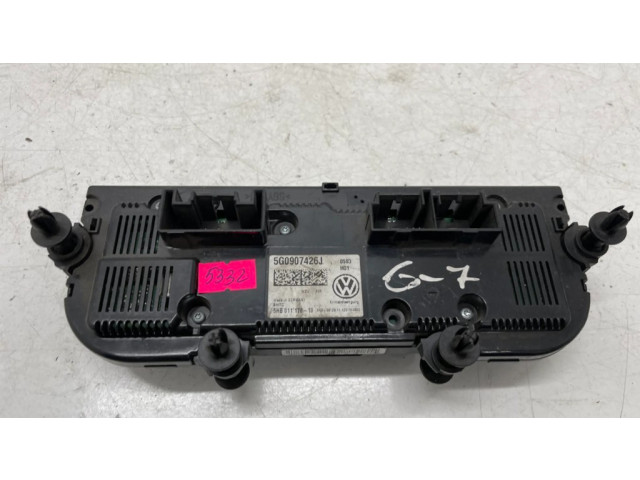 Блок управления климат-контролем 5G0907426J   Volkswagen Golf VII
