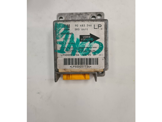 Блок подушек безопасности 90483546, LPS0005773A   Opel Tigra A