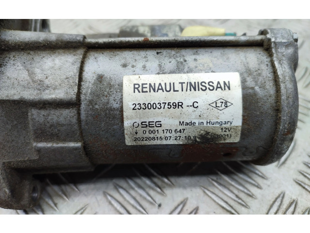 Pojistková skříňka Стартер 233003759R, 0001170647 Renault Express 2022