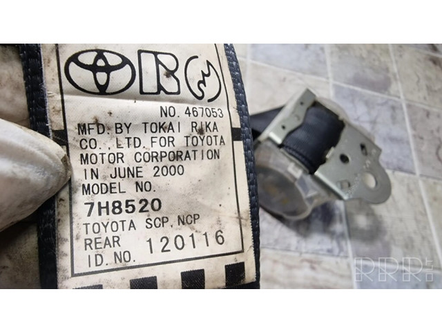 Задний ремень безопасности