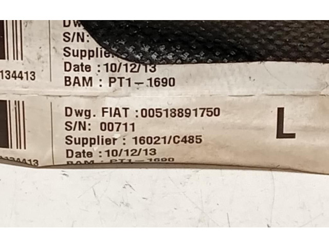 Подушка безопасности в сиденье 00518891750, 00518891750 Fiat 500L