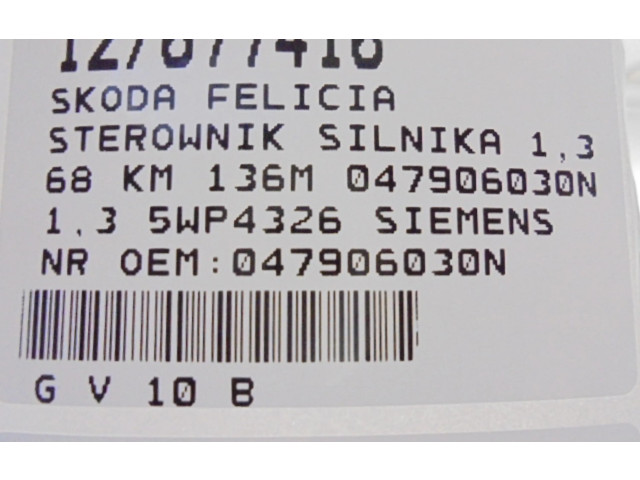 Řídící jednotka 047906030N, 047906030N Skoda Felicia I 1997