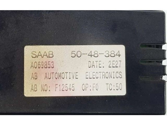 Блок управления климат-контролем 5048384, A069853   Saab 9-5