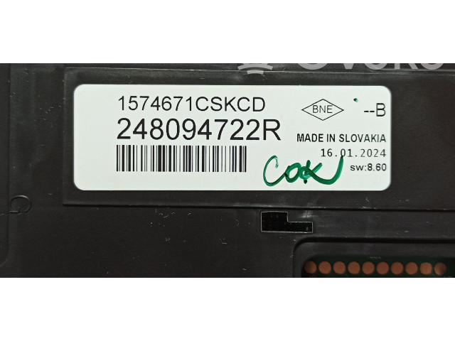 Přístrojová deska Renault Captur II 2024 248094722R, 248098483R