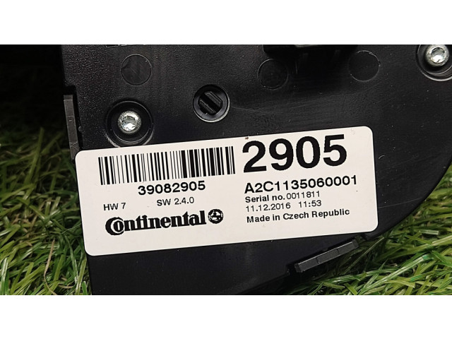 Блок управления климат-контролем 39082905, A2C1135060001 Buick Encore I