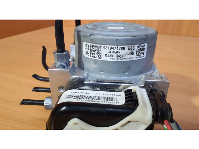 Блок АБС 9819474880 Citroen C4 Cactus 2014- года