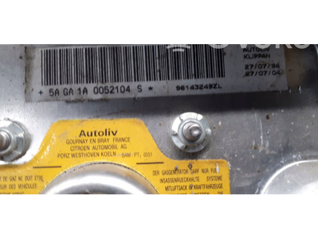 Подушка безопасности водителя 96143249zl Citroen Xantia