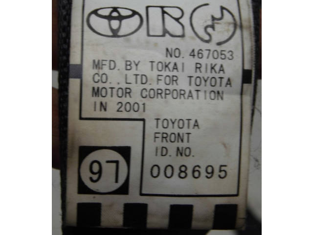 Подушка безопасности водителя 7397013030, 2003R Toyota Corolla Verso E121