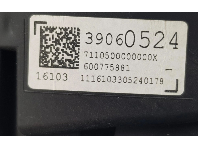 Přístrojová deska Opel Astra K 2017 39060524, 39060524