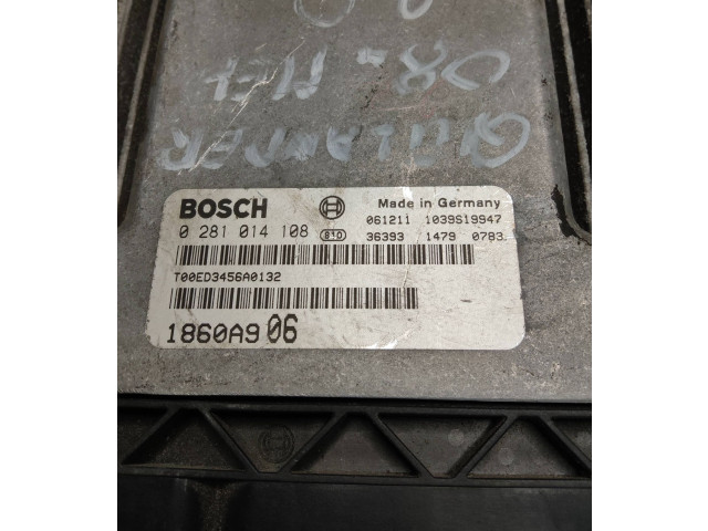 Блок управления двигателя 1860A906, 1039S19947 Mitsubishi Outlander