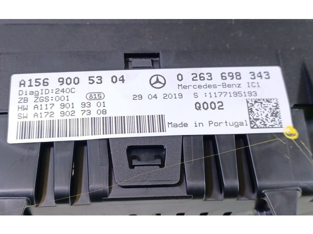 Přístrojová deska  Mercedes-Benz GLA W156 2019 A1569005304, 0263698343  