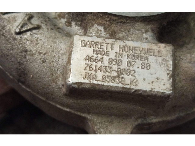 Турбина 7614330002, A6648900780 SsangYong Kyron