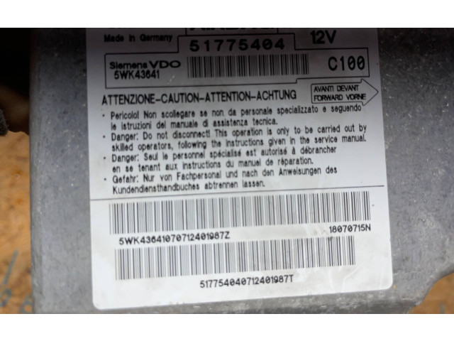 Блок подушек безопасности 51775404, F2510B046-I   Fiat Bravo