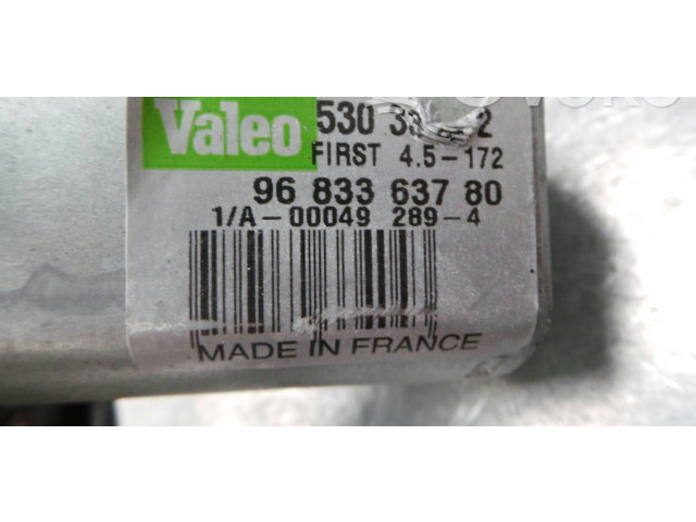 Моторчик заднего дворника 53033412, 9683363780 Citroen Berlingo