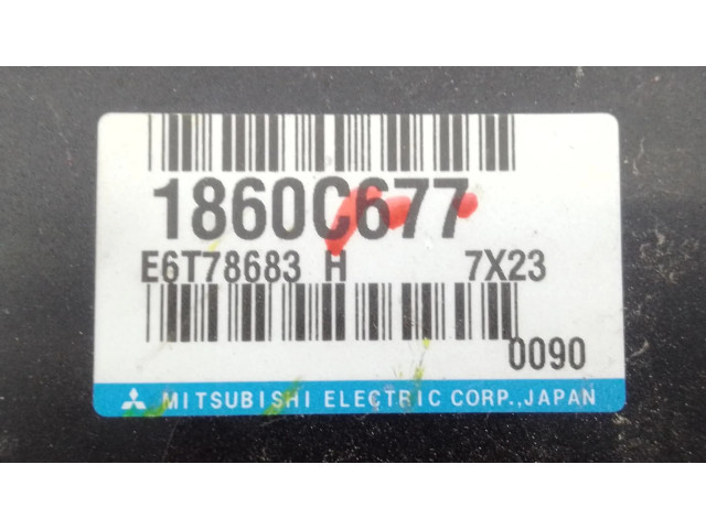 Блок управления двигателя 1860C677, E6T78683H Mitsubishi ASX