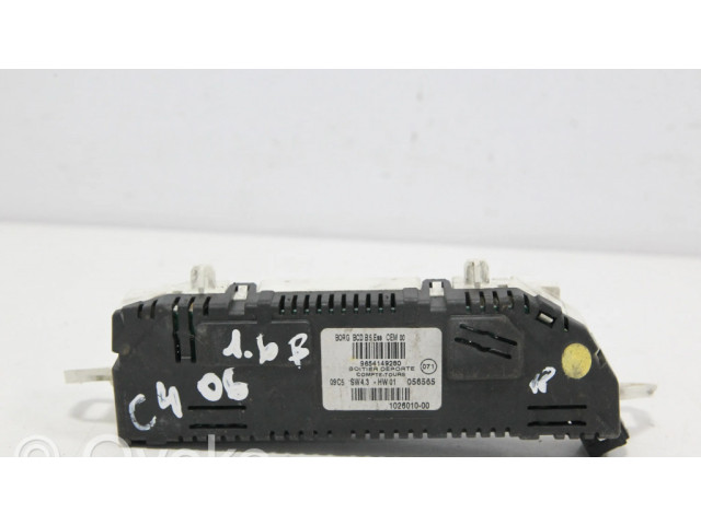 Дисплей 9654149280, 056565 Citroen C4 I